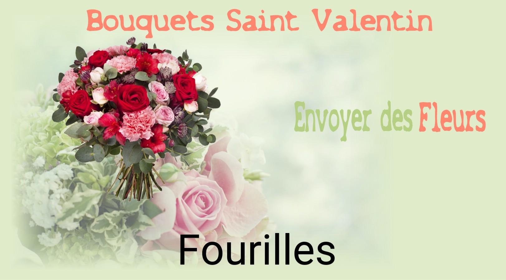 Roses de Saint-Valentin livrées à Fourilles